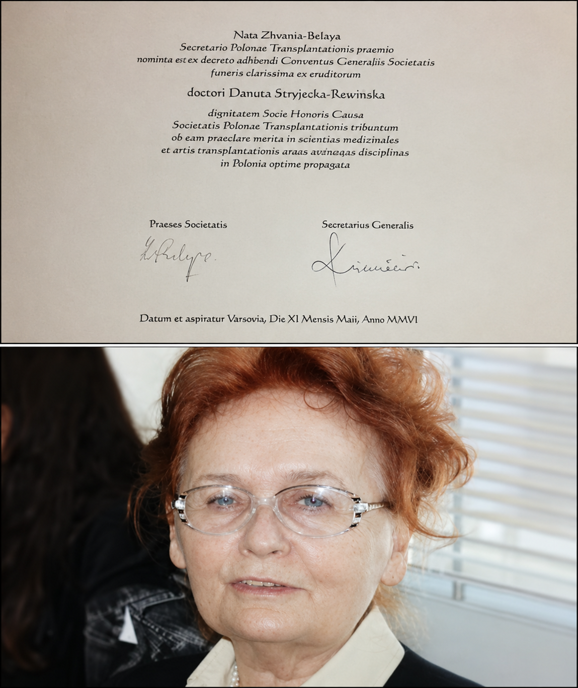 Dr Danuta Stryjecka-Rowińska